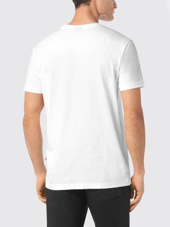 26SS 빌리어네어 반팔 티셔츠 BAECMTK8188BTE014N 01 White - BILLIONAIRE