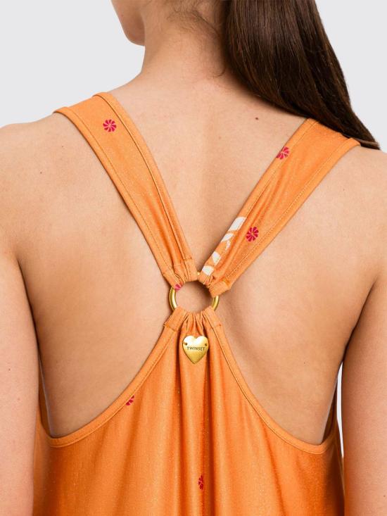 26SS 트윈셋 롱 원피스 261LB2KBB 13226 Orange - TWINSET
