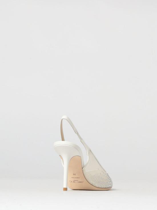 26SS 지미추 힐/펌프스 LOVESB85NYT WHITE CRYSTAL White - JIMMY CHOO