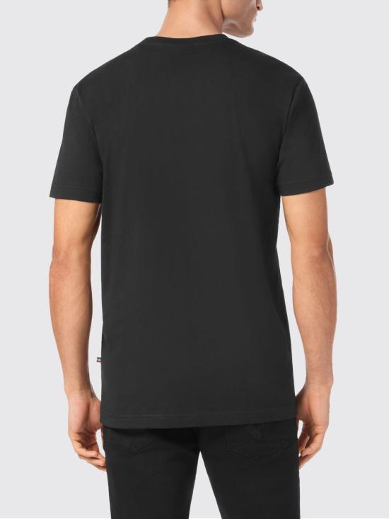 26SS 빌리어네어 반팔 티셔츠 BAECMTK8181BTE014N 02 Black - BILLIONAIRE