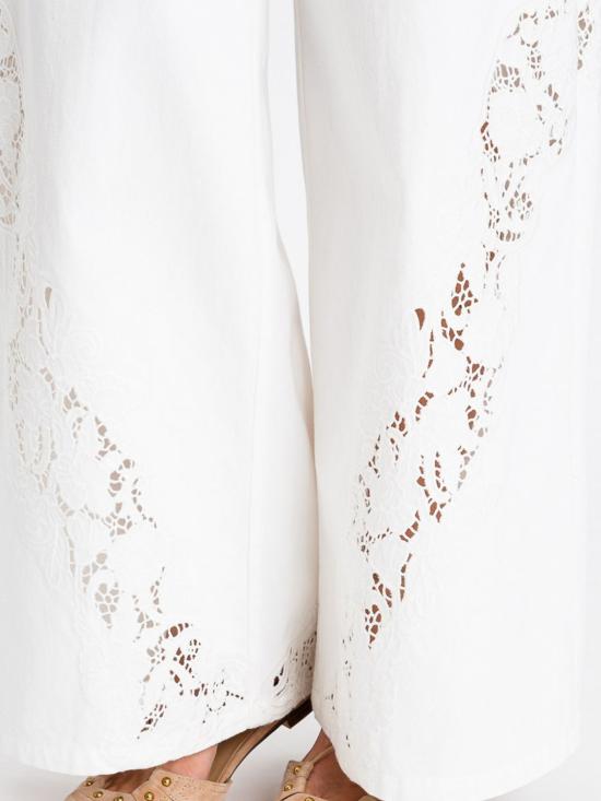 26SS 트윈셋 스트레이트 팬츠 261TT2461 00282 White - TWINSET
