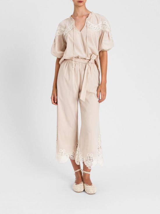 26SS 트윈셋 반팔 티셔츠 261LM2DAA 13579 Yellow Cream - TWINSET