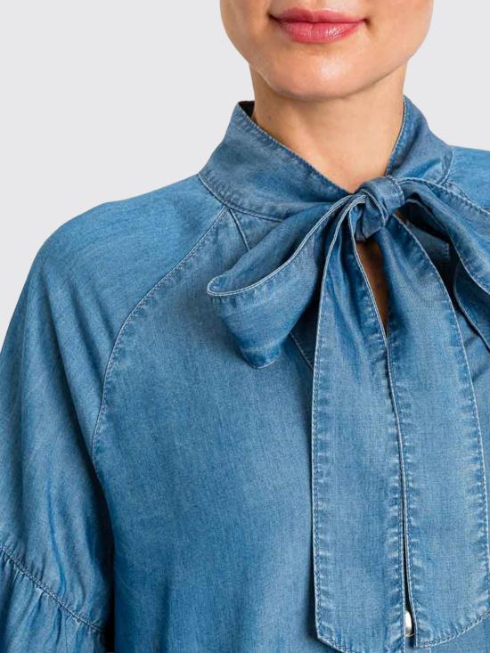 26SS 액티튜드 트윈세트 데님 셔츠 261AT2054 07283 Denim - ACTITUDE TWINSET