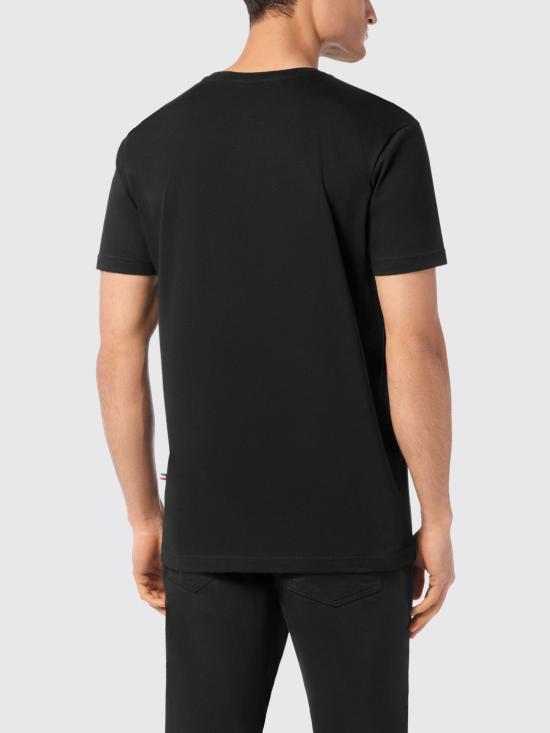 26SS 빌리어네어 반팔 티셔츠 BAECMTK8188BTE014N 02 Black - BILLIONAIRE