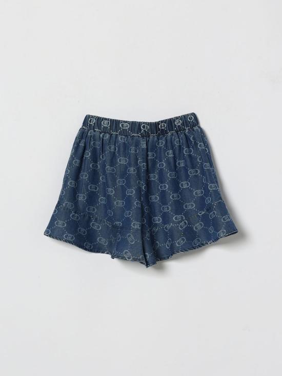 26SS [키즈] 리우조 쇼츠/버뮤다 KA6098D5044 77030 Denim - LIU JO