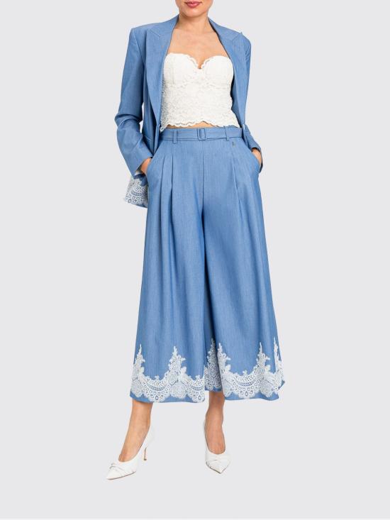 26SS 트윈셋 팔라초 팬츠 261AP2291 13291 Blue - TWINSET
