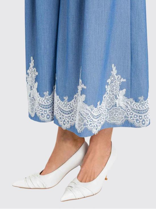 26SS 트윈셋 팔라초 팬츠 261AP2291 13291 Blue - TWINSET