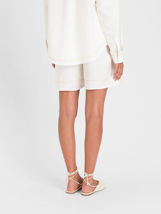 26SS 트윈셋 숏팬츠 261LM2MBB 13584 Yellow Cream - TWINSET