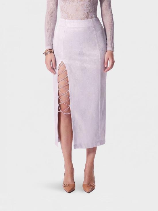 26SS 마카파니 롱 스커트 25EM2M0C0904796F111 White