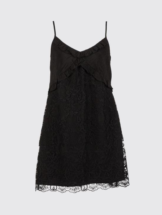 26SS 액티튜드 트윈세트 숏 원피스 261AQ2043 00006 Black - ACTITUDE TWINSET
