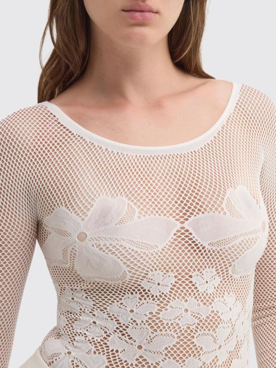 26SS 마카파니 긴팔 티셔츠 25EM2M0T40065011103 White - MACCAPANI
