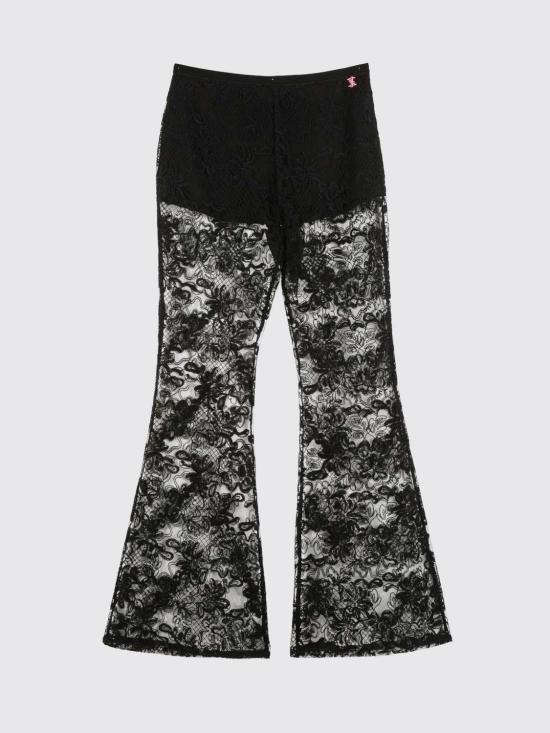 26SS 액티튜드 트윈세트 팔라초 팬츠 261AQ2042 00006 Black - ACTITUDE TWINSET
