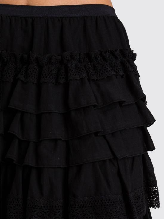 26SS 액티튜드 트윈세트 롱 스커트 261AQ2050 00006 Black - ACTITUDE TWINSET