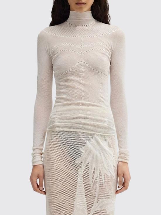 26SS 마카파니 긴팔 티셔츠 M26E1ACJB020UN01101 White