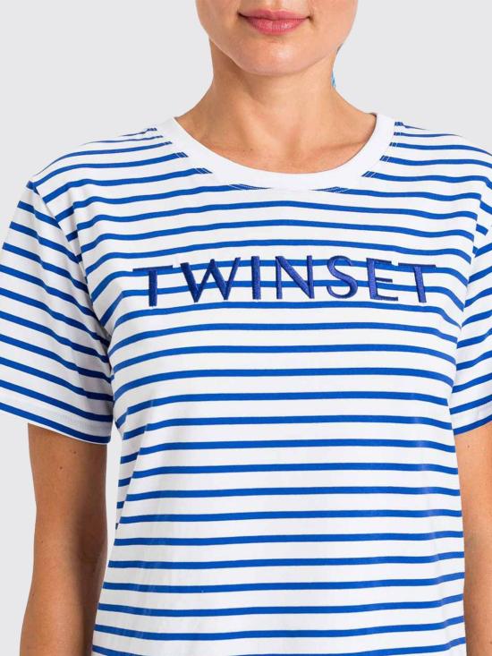 26SS 트윈셋 반팔 티셔츠 261LM2GBB 13583 White - TWINSET