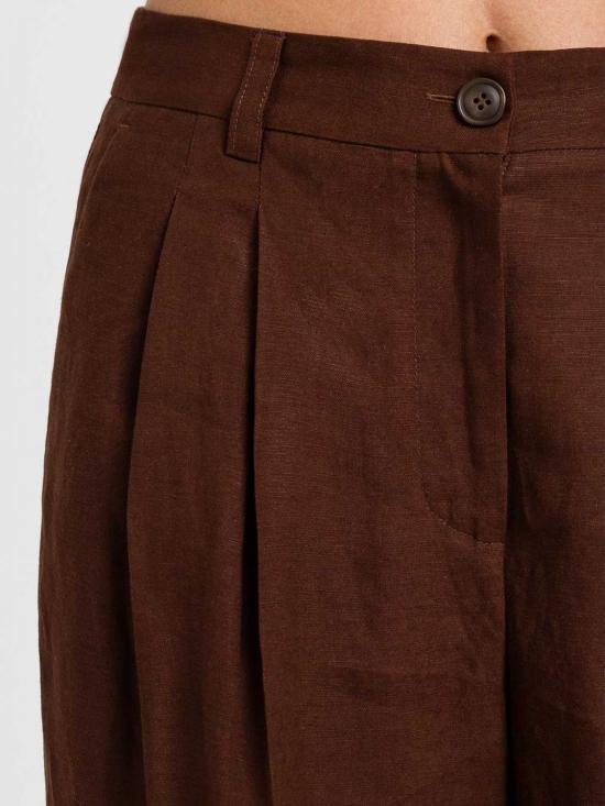 26SS 액티튜드 트윈세트 팔라초 팬츠 261AP2324 10780 Brown - ACTITUDE TWINSET