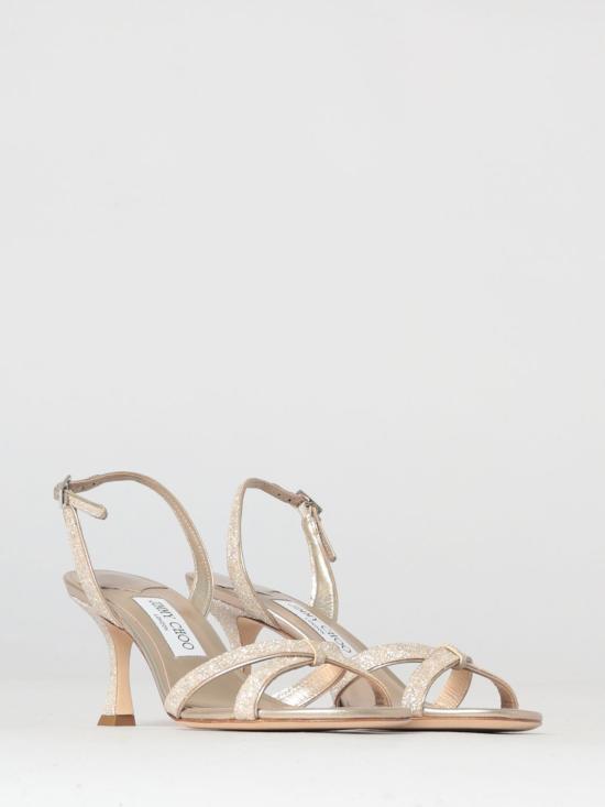 26SS 지미추 힐/펌프스 ELSY70GQI LIGHT SOFT GOLD Champagne - JIMMY CHOO