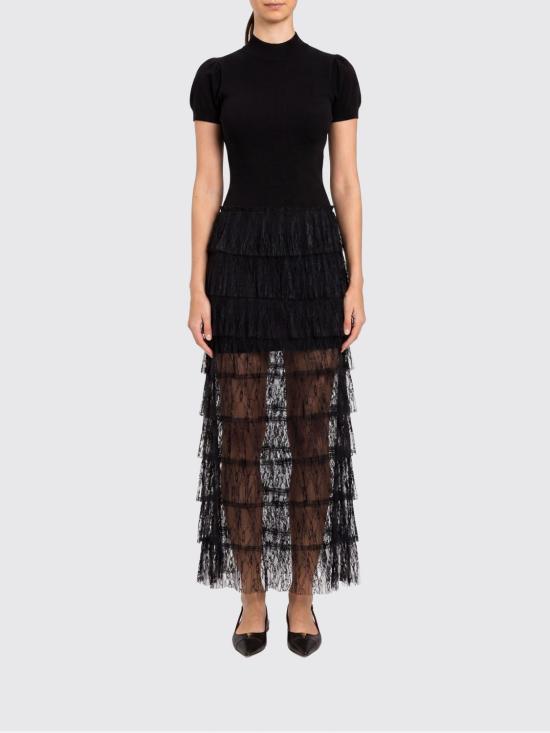 26SS 트윈셋 롱 원피스 261TP3163 00006 Black