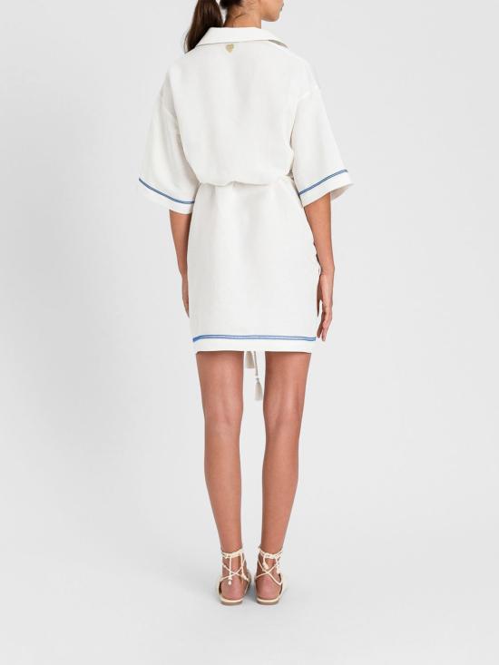 26SS 트윈셋 미디 원피스 261LM2MCC 13585 White - TWINSET