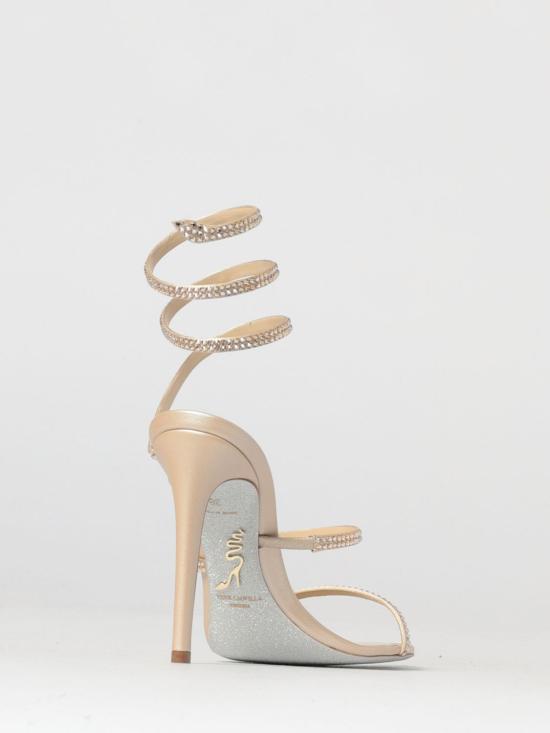 26SS 르네 카오빌라 힐/펌프스 C12369105R001 V104 Champagne - RENE CAOVILLA