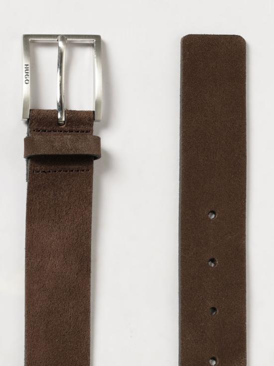 26SS 휴고보스 가죽 벨트 50497455 202 Dark - HUGO BOSS