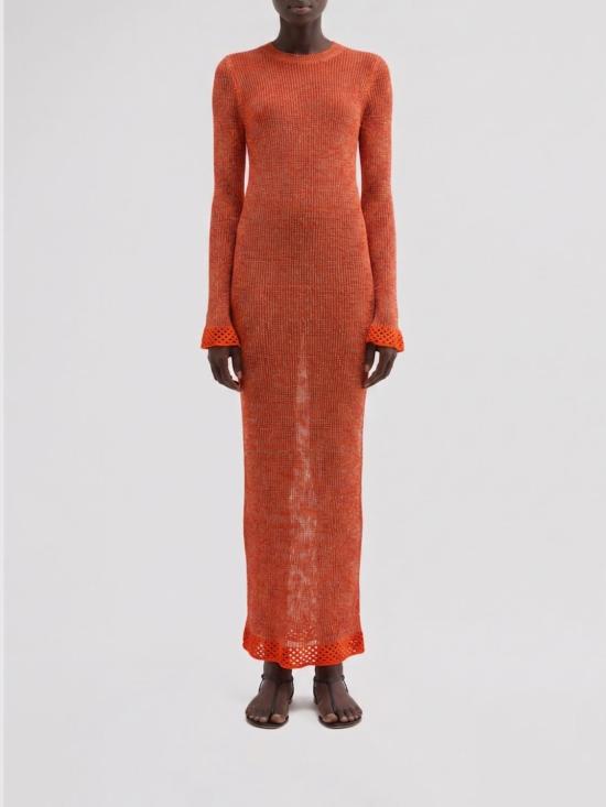 26SS 마카파니 롱 원피스 M26E1ACMA006MN09306 Orange