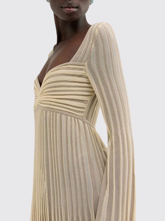26SS 마카파니 롱 원피스 M26E1ACMA001MN13156 Beige - MACCAPANI
