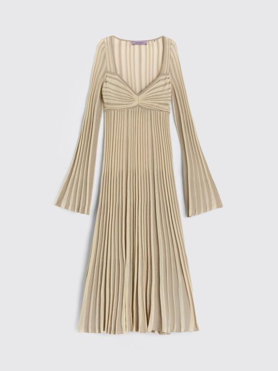 26SS 마카파니 롱 원피스 M26E1ACMA001MN13156 Beige - MACCAPANI