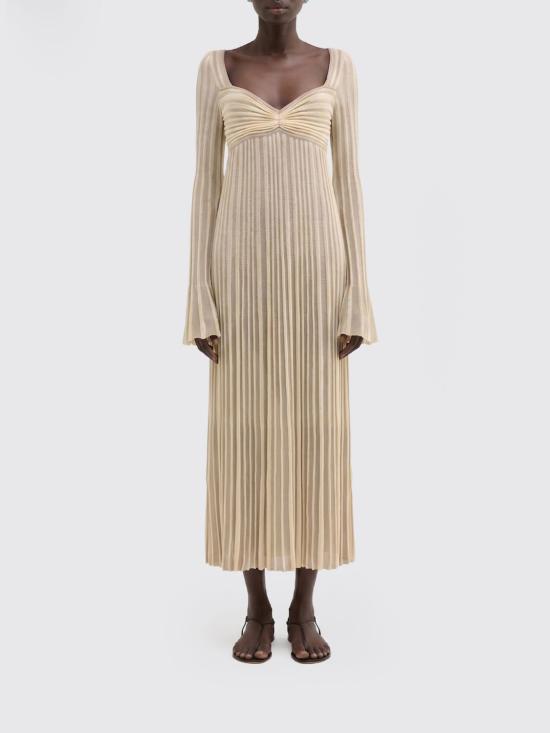26SS 마카파니 롱 원피스 M26E1ACMA001MN13156 Beige