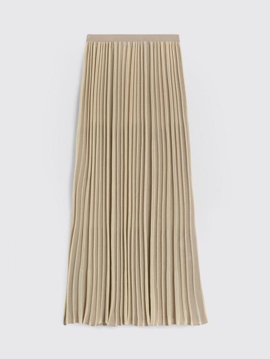 26SS 마카파니 롱 스커트 M26E1ACMN006MN13156 Beige - MACCAPANI