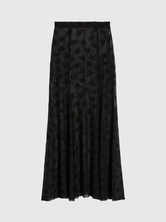 26SS 마카파니 롱 스커트 25EM2M0C10048229000 Black - MACCAPANI