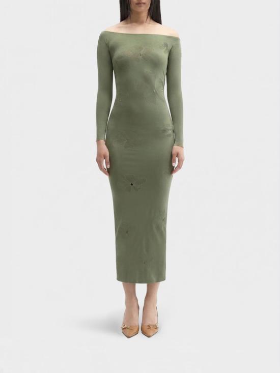 26SS 마카파니 롱 원피스 25EM2M0H40065012551 Military