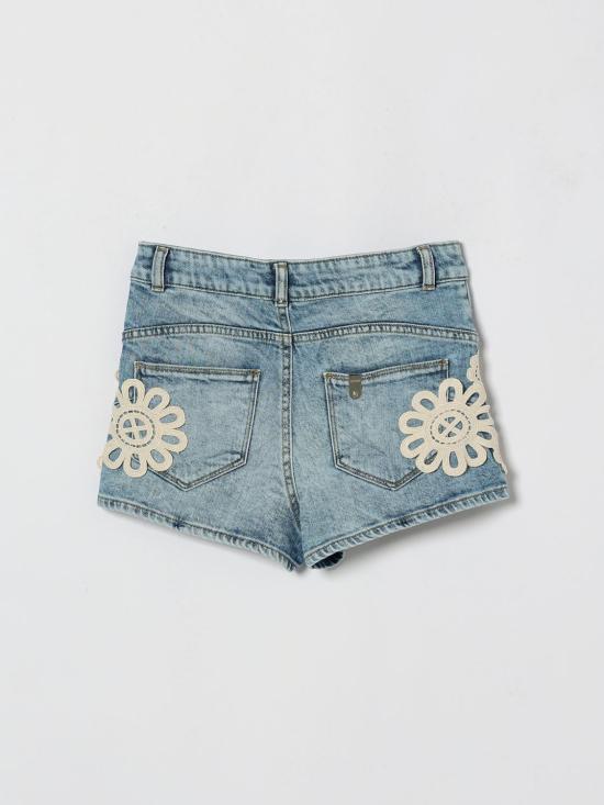 26SS [키즈] 리우조 데님 숏팬츠 GA6062D5042 79003 Denim - LIU JO
