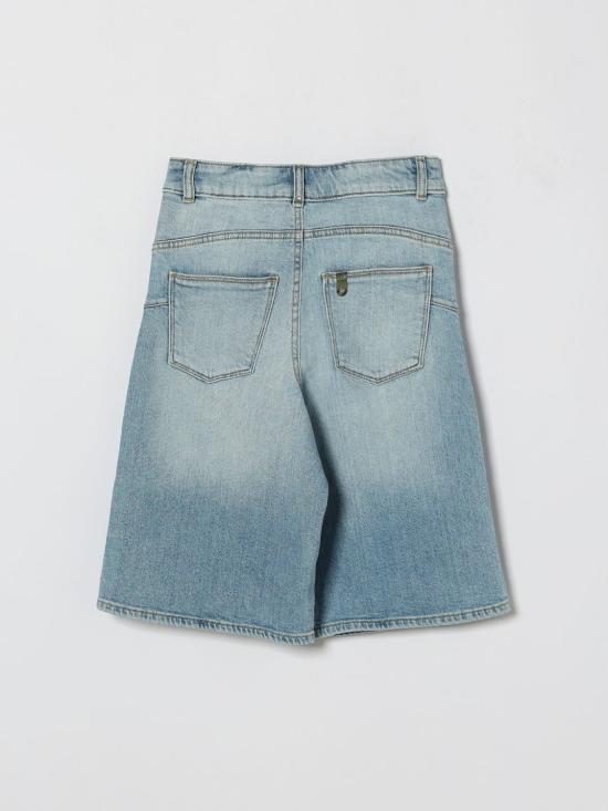 26SS [키즈] 리우조 데님 숏팬츠 GA6078D5042 77564 Denim - LIU JO