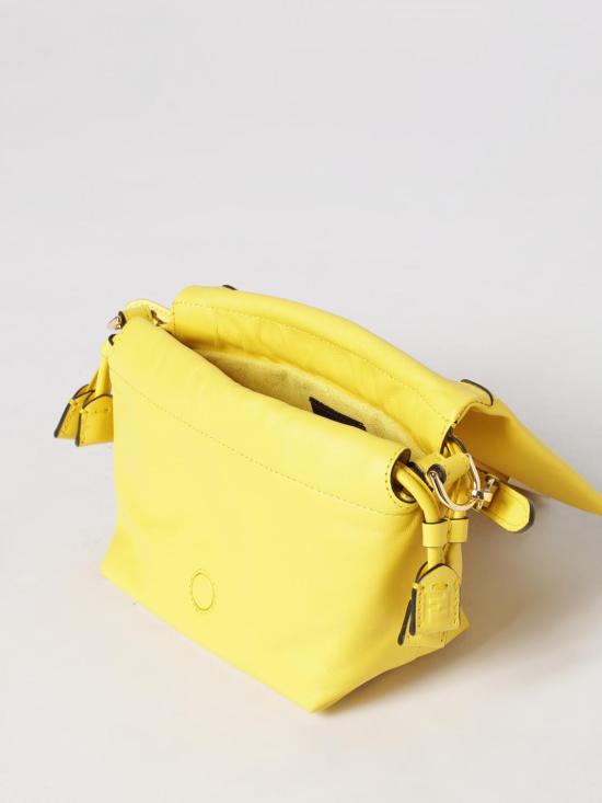 26SS 펜디 맘마 바게트 나파 레더 미니백 8BS105ABVE F1TD0 Yellow - FENDI