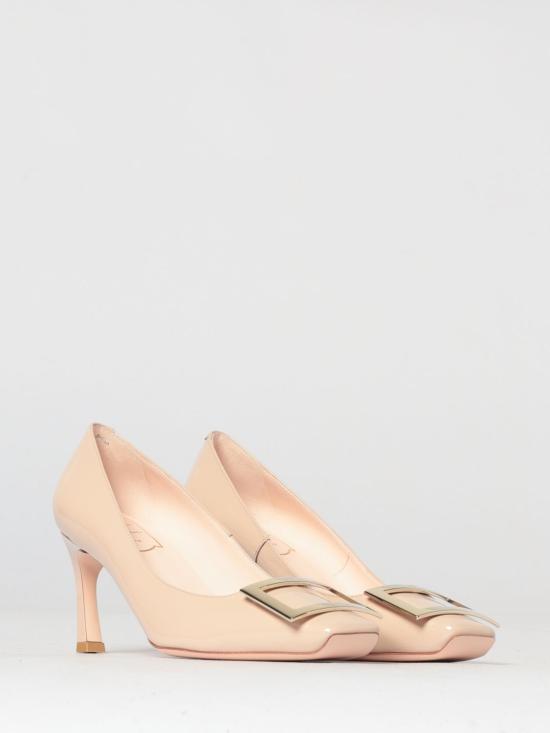 26SS 로저비비에 트럼펫 메탈 버클 펌프스 RVW40015280D1P C211 Blush Pink - ROGER VIVIER