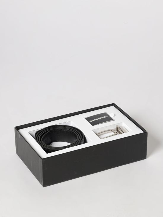 26SS 디스퀘어드2 가죽 벨트 GBM000212900001 M1510 Black - DSQUARED2