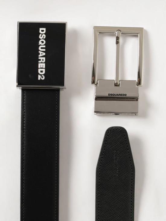 26SS 디스퀘어드2 가죽 벨트 GBM000212900001 M1510 Black - DSQUARED2