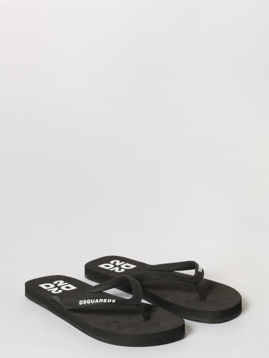 26SS 디스퀘어드2 뮬/슬리퍼 FFM000117208765 2124 Black - DSQUARED2