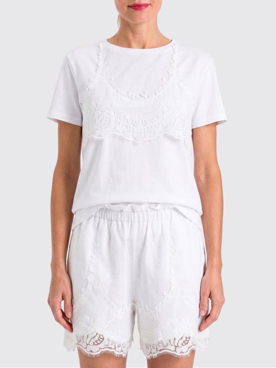 26SS 트윈셋 반팔 티셔츠 261TT2490 00001 White