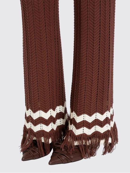 26SS 트윈셋 스트레이트 팬츠 261AP3062 13363 Brown - TWINSET