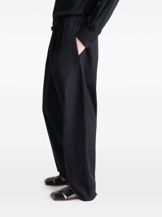 26SS 르메르 스트레이트 팬츠 PA1310 LF1594 999 BLACK DOM - LEMAIRE
