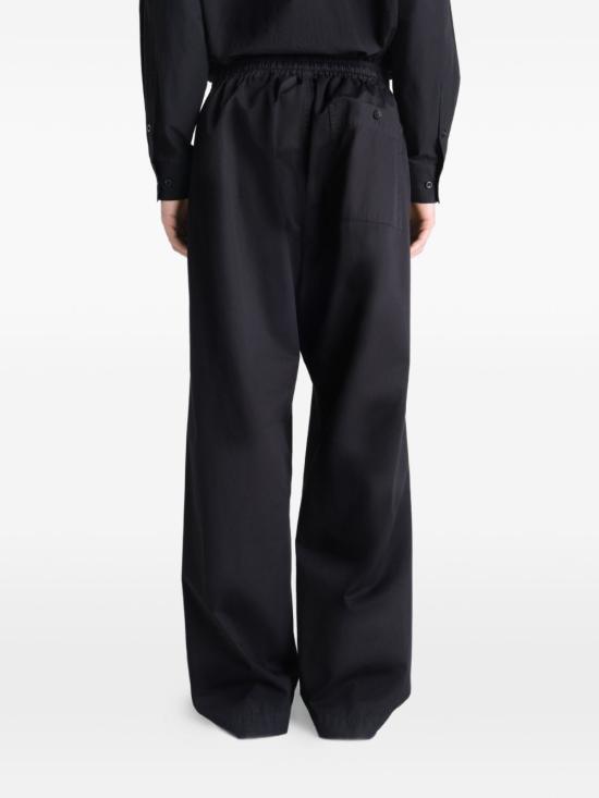 26SS 르메르 스트레이트 팬츠 PA1310 LF1594 999 BLACK DOM - LEMAIRE