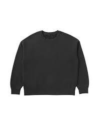 26SS 비즈빔 긴팔 티셔츠 0126105010005 BLACK DOM