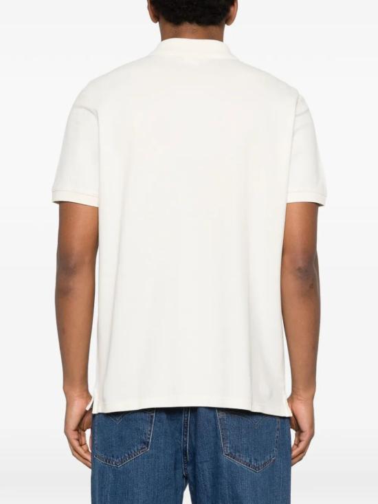 26SS 메종키츠네 폭스 헤드 레귤러 폴로 티셔츠 PM00209KP00020063 NOBLE BEIGE DOM - MAISON KITSUNE