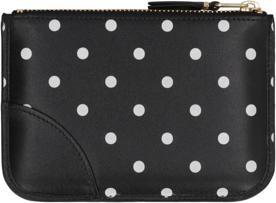 26SS 꼼데가르송 클래식 레더 라인 파우치 SA8100PD 1 BLACK DOM - COMME DES GARCONS