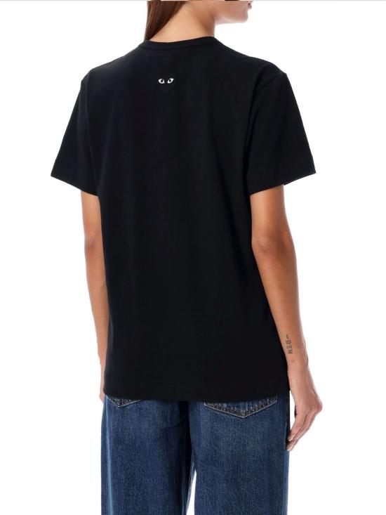 26SS 꼼데가르송 반팔 티셔츠 AX T341 051 1 BLACK DOM - COMME DES GARCONS