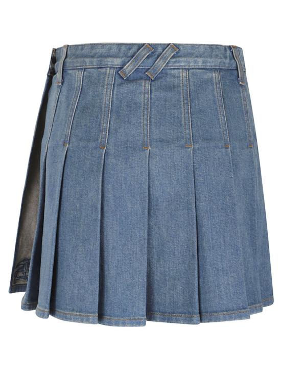 26SS 버버리 데님 스커트 8120860 A1322 Blue - BURBERRY