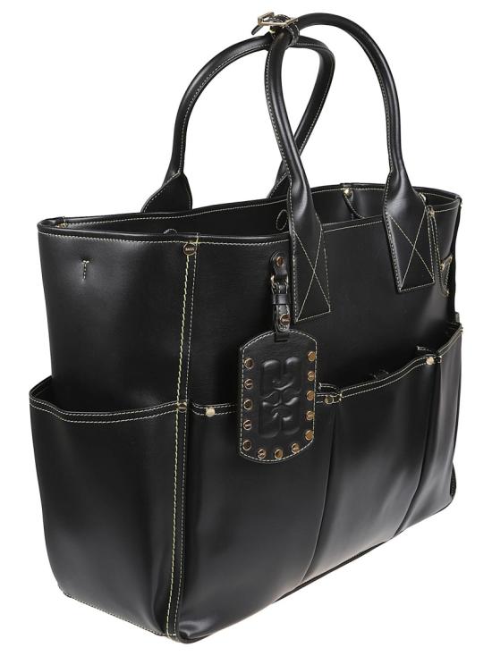 26SS 가니 토트백 B2110078 099 Black - GANNI