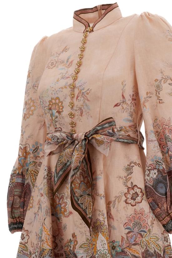 26SS 짐머만 숏 원피스 9142DS262PKP Pink - ZIMMERMANN